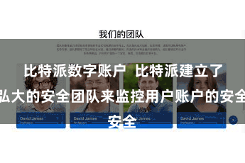 比特派数字账户 比特派建立了弘大的安全团队来监控用户账户的安全