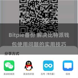 Bitpie备份 解决比特派钱包使用问题的实用技巧