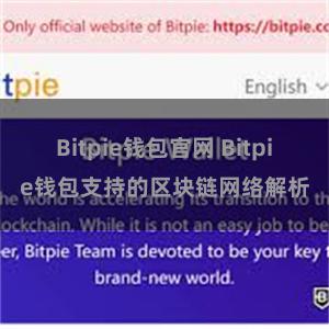 Bitpie钱包官网 Bitpie钱包支持的区块链网络解析