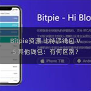 Bitpie资源 比特派钱包 VS 其他钱包：有何区别？