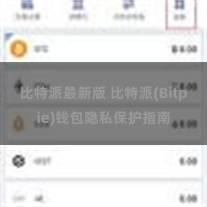 比特派最新版 比特派(Bitpie)钱包隐私保护指南