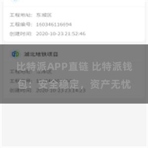 比特派APP直链 比特派钱包：安全稳定，资产无忧