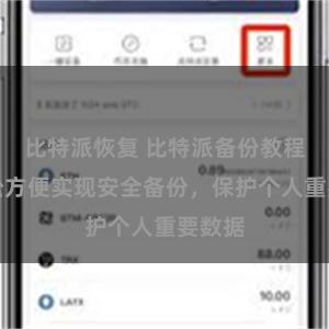 比特派恢复 比特派备份教程：轻松方便实现安全备份，保护个人重要数据